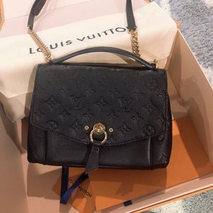 Louis Vuitton Blanche BB Empreinte Leather